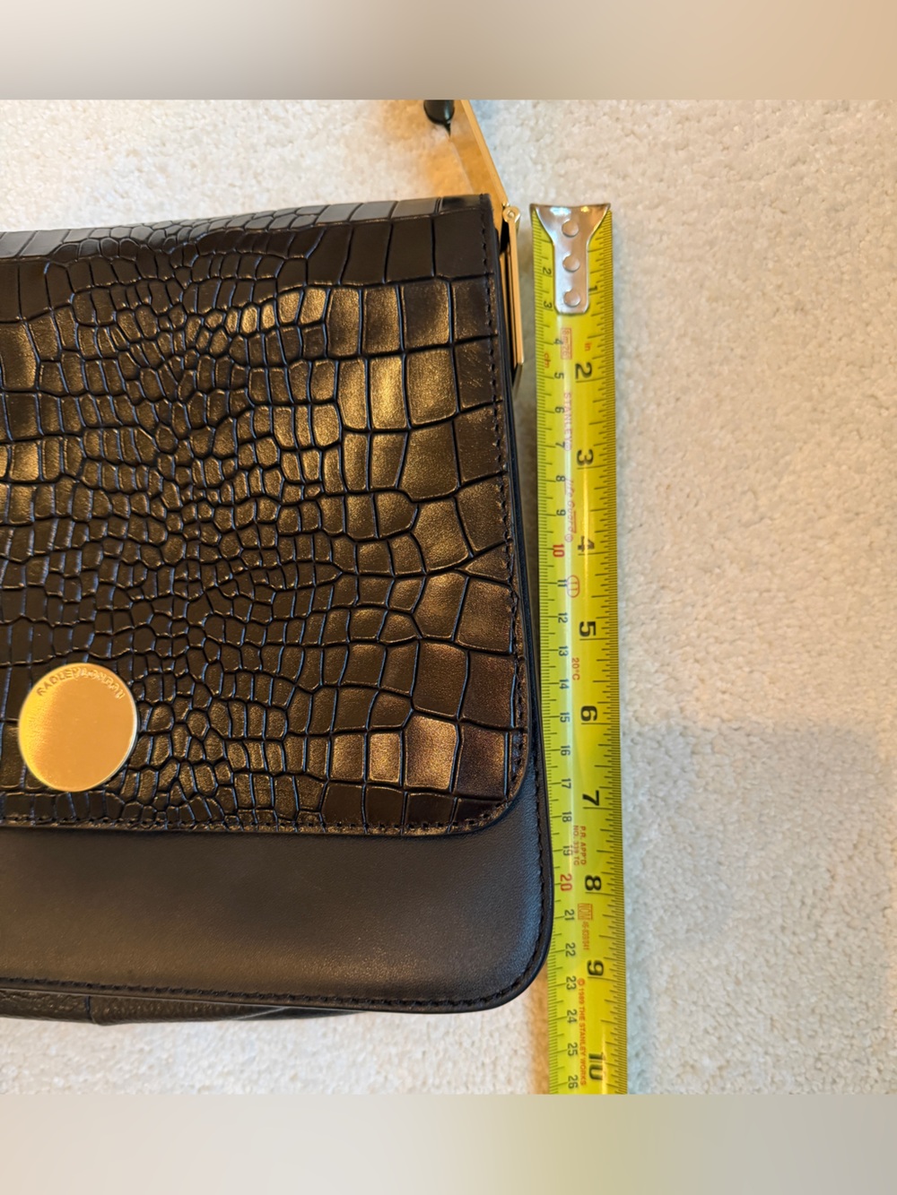 RADLEY London Porter Street Croc Embossed Flap Shoulder bag - Picture 12 of 13